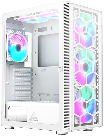 Корпус Montech X3 GLASS белый