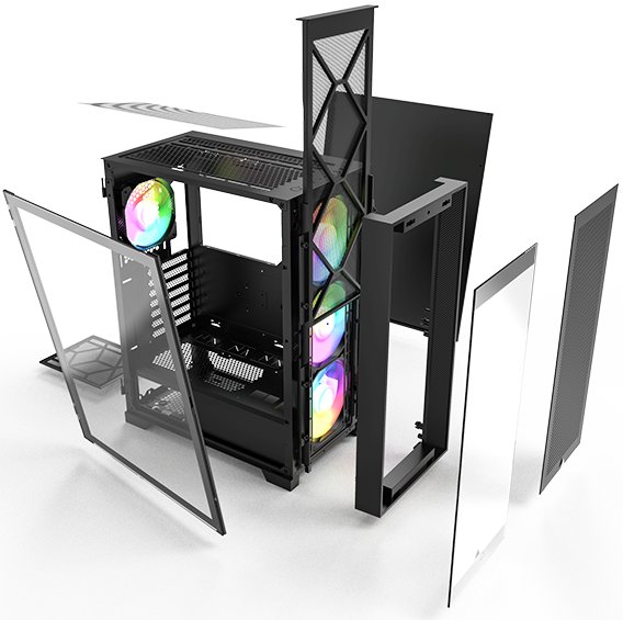 Корпус MONTECH AIR 1000 PREMIUM черный 3