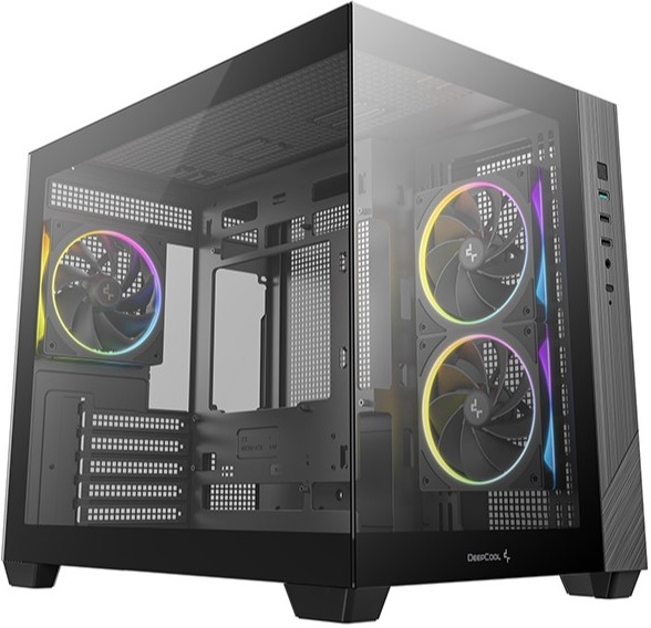 Deepcool CG330 3F ARGB Black (1)