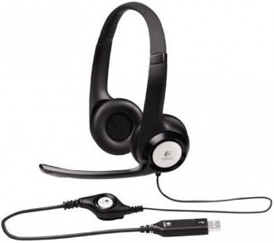 logitech Headset Logitech H390 USB black