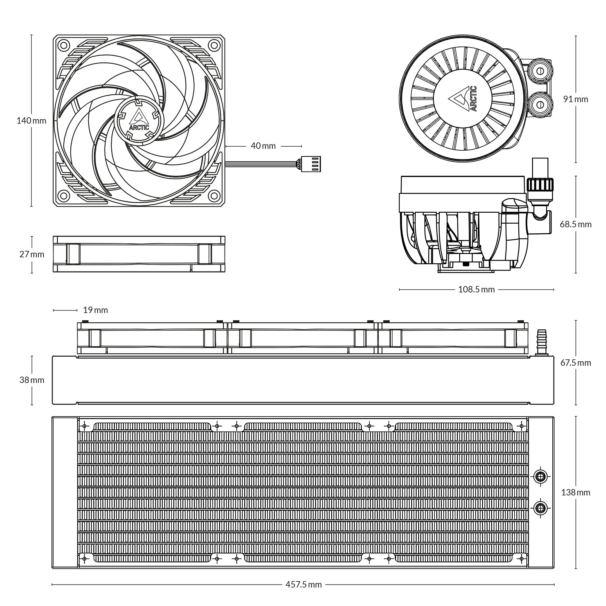 Arctic liquid freezer iii a rgb