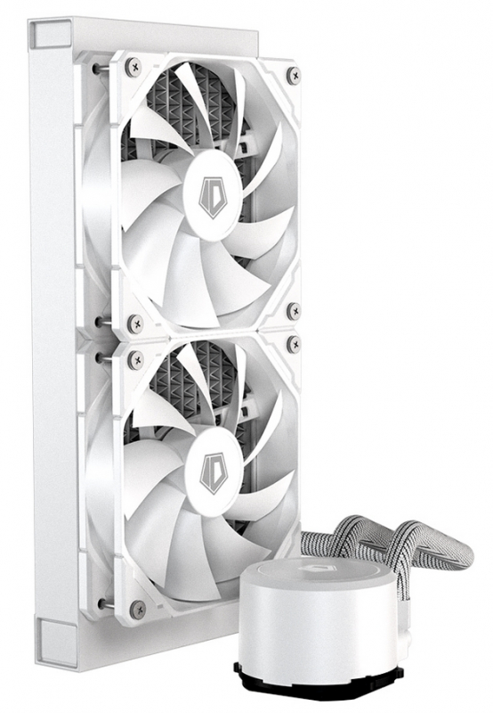 Водяное охлаждение id cooling 240. D-Cooling FROSTFLOW 240 XT.