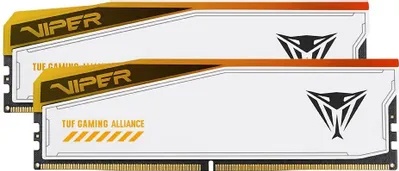 DDR5 32GB (2x16Gb) 6000MHz Patriot Viper Elite 5 Tuf Gaming RGB WHITE PVER532G60C36KT