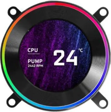 Водяное охлаждение Lian Li HydroShift II LCD-C 360R G89.GHS2LCD36RW.R0 3