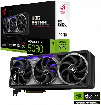 Видеокарта RTX5080 16Gb Asus ROG-ASTRAL-RTX5080-O16G-GAMING НК
