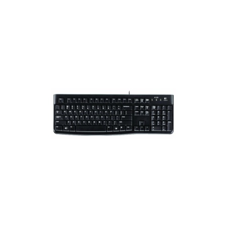 Клавиатура проводная Logitech K120 for business, USB 920-002522 Черный