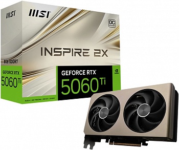 Видеокарта RTX5060Ti 8Gb MSI INSPIRE 2X
