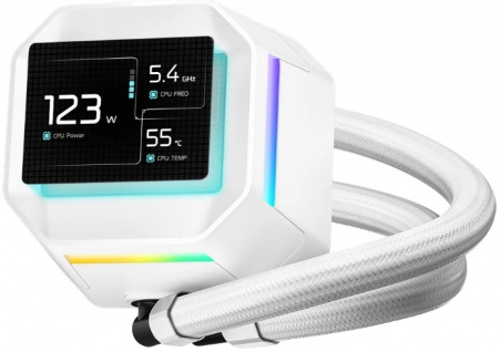 Водяная система охлаждения DEEPCOOL LM360 WH