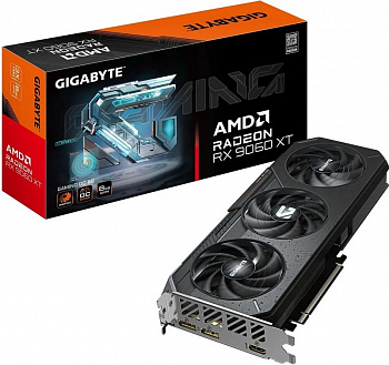 Видеокарта RX 9060 XT 8Gb GIGABYTE GV-R9060XTGAMING OC-8GD