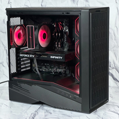 Игровой компьютер Ryzen 7 5700X / RTX5060Ti 16Gb / DDR4 32GB / B550 / SSD M.2 1TB / 650W / Powercase