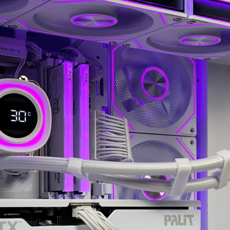 Игровой компьютер Ryzen 7 7700X / RTX5070 / DDR5 32GB / B850 / SSD M.2 1TB / 750W / Jonsbo D400
