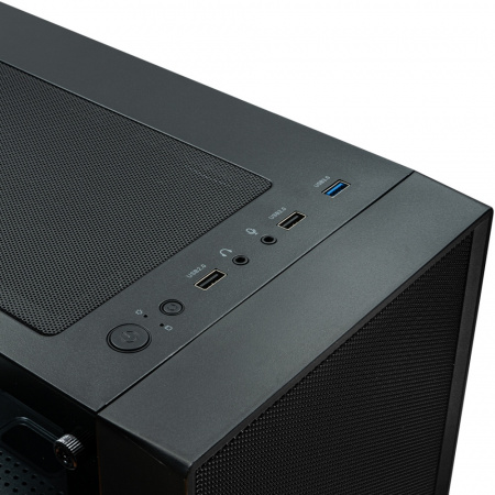 Корпус XASTRA A305M 3FRGB Black A305M-2FC14F-1FC12F