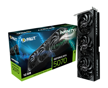 Видеокарта RTX5070 12Gb Palit INFINITY3 NE75070019K9-GB2050S