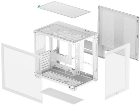 Корпус ATX Deepcool CG530 WH белый