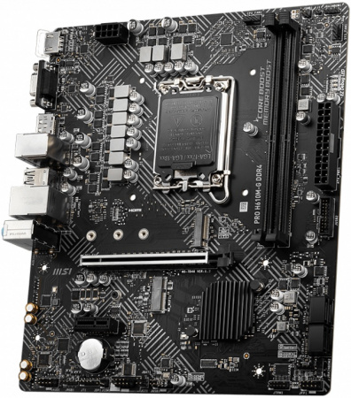 Материнская плата LGA1700 MSI PRO H610M-G DDR4 BS