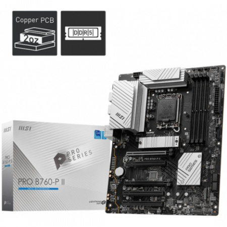 Материнская плата LGA1700 MSI PRO B760-P II BS