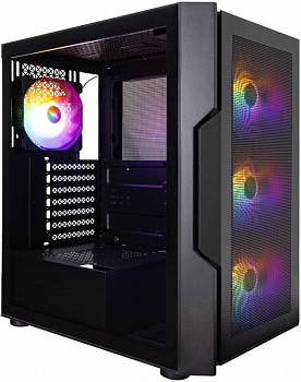Корпус 1STPLAYER TRILOBITE T7-P Black FRGB / T7-P-BK-4F1