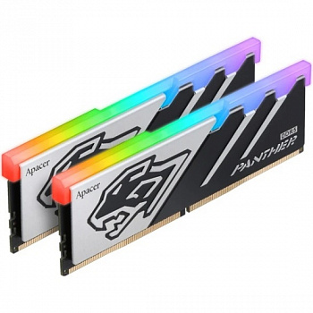 Модуль памяти DDR5 32GB (2x16Gb) 5600Mhz Apacer Panther RGB  AH5U32G56C5229BAA-2