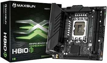 Материнская плата 1851 MaxSun MS-Challenger H810ITX WIFI
