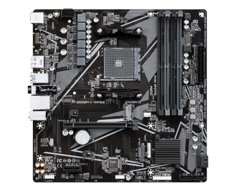 Материнская плата AM4 Gigabyte B550M-K WIFI6E