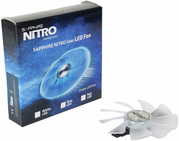 Вентилятор для видеокарты Sapphire NITRO GEAR (4N001-01-20G) LED FAN Blue