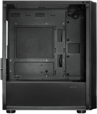 Корпус XASTRA A402M 4FRGB Black / A402M-4FC12F-BK