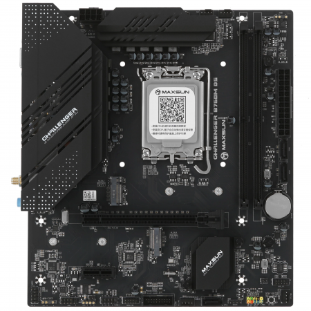 Материнская плата LGA1700 Maxsun MS-Challenger B760M D5 WIFI