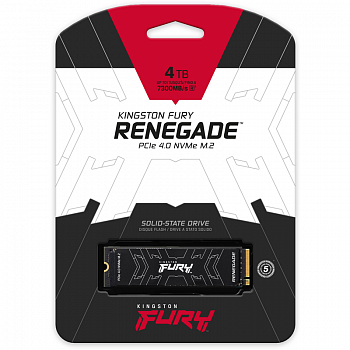 Накопитель SSD M.2 4Tb Kingston Fury Renegade SFYRD/4000G Накопитель SSD M.2 4Tb Kingston Fury Renegade SFYRD/4000G
