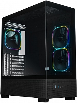 Корпус XASTRA Q500 3ARGB-FG-C10-UC Black / Q500-3FG12A-C10-UC