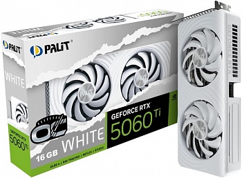 Видеокарта RTX5060Ti 16Gb Palit WHITE OC NE7506TU19T1-GB2061M
