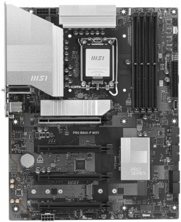 Материнская плата 1851 MSI PRO B860-P WiFi