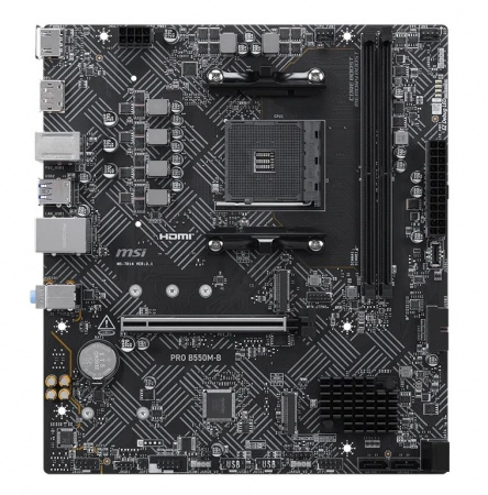 Материнская плата AM4 MSI PRO B550M-B