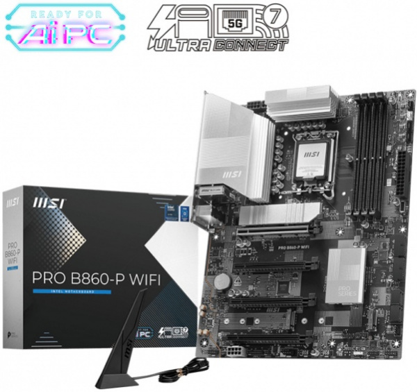 Материнская плата 1851 MSI PRO B860-P WiFi (1)