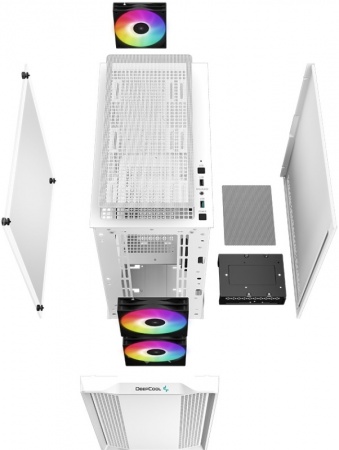 Корпус Deepcool CC360 WH ARGB