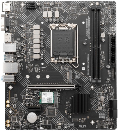 Материнская плата LGA1700 MSI PRO H610M-G WIFI DDR4