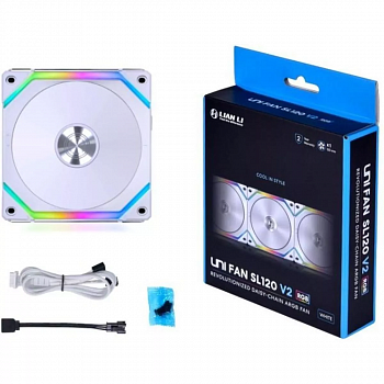 ВЕНТИЛЯТОР LIAN LI UNI FAN SL120 V2 WHITE /UF-SL120V2-1W/ G99.12SLV21W.R0