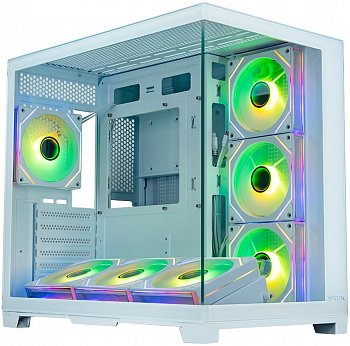 Корпус XASTRA QW500 7ARGB-C10-UC White / QW500-7FM12A-C10-UC-WH