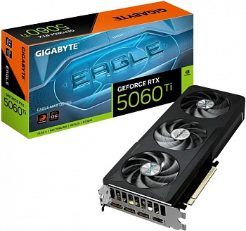 Видеокарта RTX5060Ti 16Gb Gigabyte EAGLE OC GV-N506TEAGLEMAX OC-16GD BS