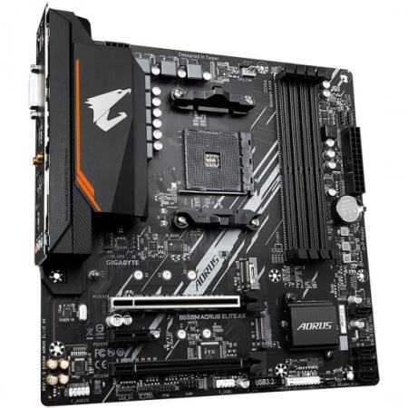 Материнская плата AM4 GIGABYTE B550M AORUS ELITE AX