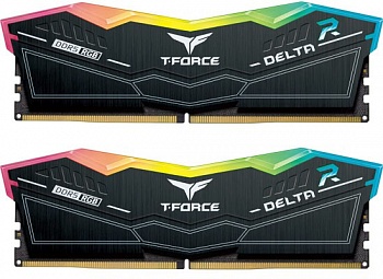 Модуль памяти DDR5 32GB (2x16Gb) 6000MHz TeamGroup FF3D532G6000HC38ADC01 T-Force Delta RGB