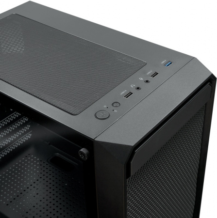Корпус XASTRA A303M 3FRGB Black BS
