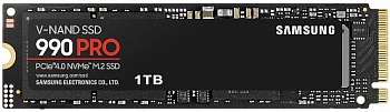 Накопитель SSD M.2 1Tb Samsung 990 PRO MZ-V9P1T0BW WBS
