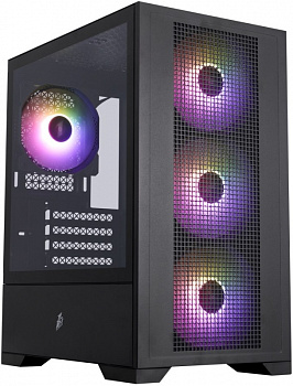 Корпус 1STPLAYER Go2 ARGB Black Go2-BK-4F7