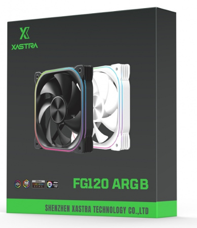 Вентилятор XASTRA FG120W ARGB White