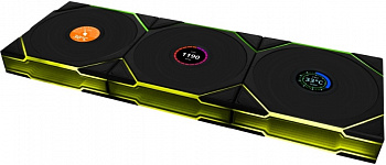 Комплект вентиляторов LIAN LI UNI FAN TL LCD WIRELESS 120-3 [G99.12TLLCD1W3B.R0] черный