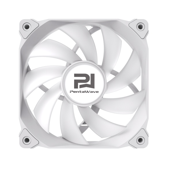 PF-K12WAS PWMmm 4 pin DB 600-1700rpm 72,6CFM 29.6dBA White