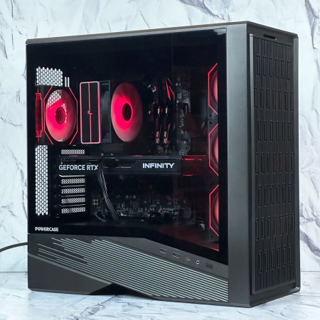 Игровой компьютер Ryzen 7 5700X / RTX5060Ti 16Gb / DDR4 32GB / B550 / SSD M.2 1TB / 650W / Powercase