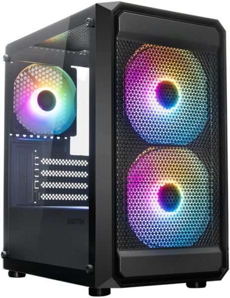 Корпус XASTRA A303M 3FRGB Black