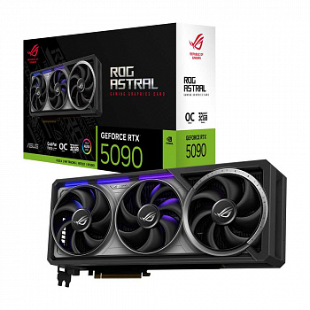 Видеокарта RTX5090 ASUS ROG Astral OC Edition ROG-ASTRAL-RTX5090-O32G-GAMING