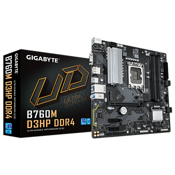 Материнская плата LGA1700 Gigabyte B760M D3HP DDR4